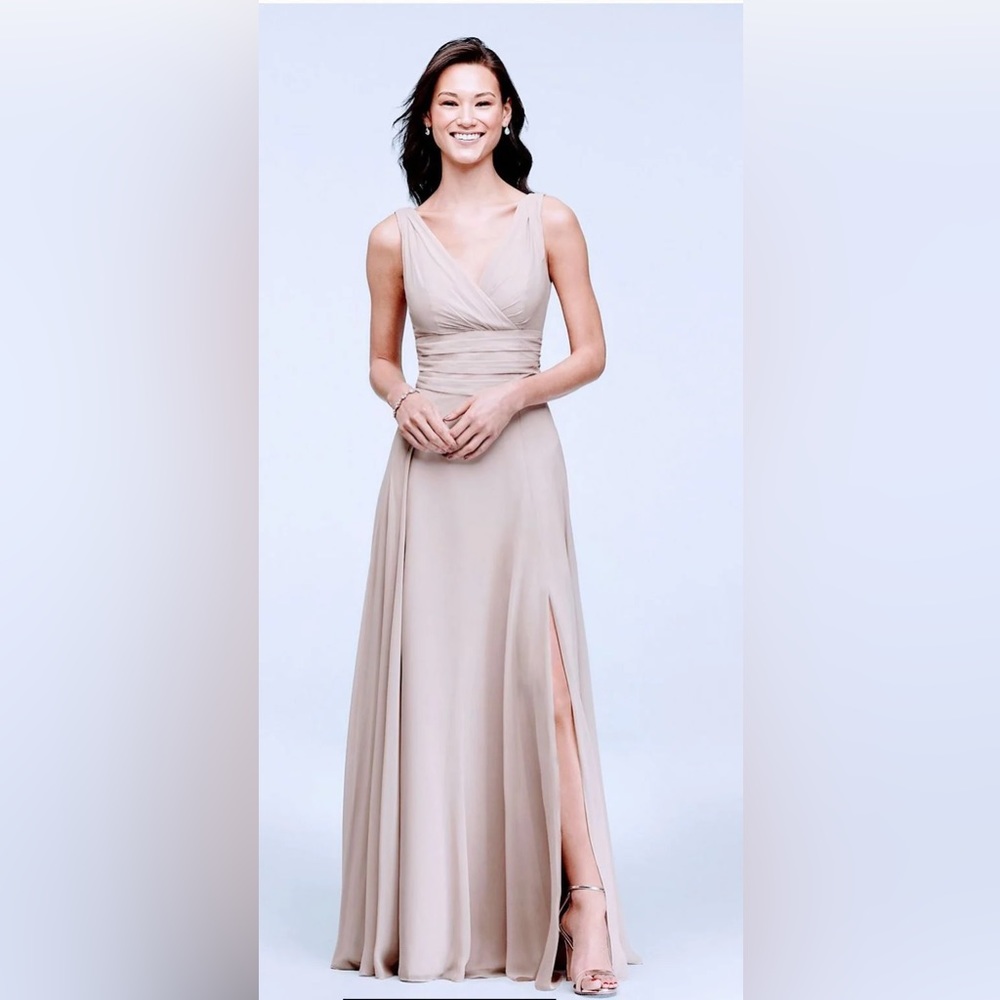 David’s Bridal Bridesmaid Dress in CINNAMON (DB Studios)
